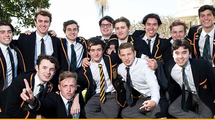 2020 Boys after Graduation